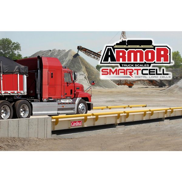 Cardinal Armor Steel Deck Truck Scale with Digital SmartCells