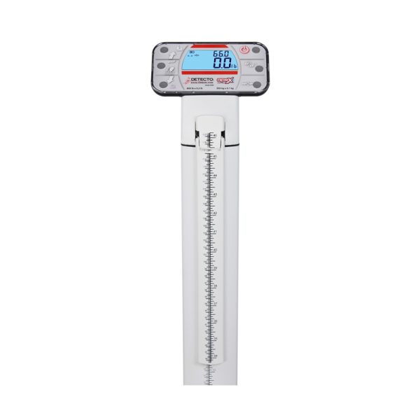 Detecto Apex Digital Scales with Mechanical Height Rods